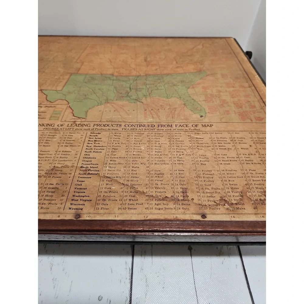 Antique 1923 Chautauqua Industrial Art School Desk Lewis E. Myers & Co Education - Picture 14 of 16